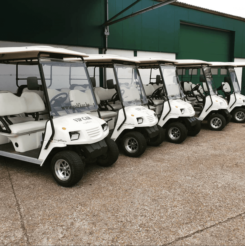 Golfkarren voor privé evenementen